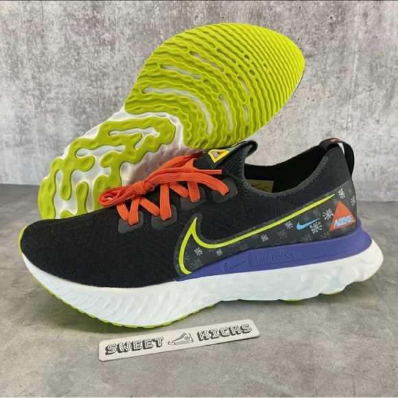 Nike React Infinity Run Flyknit A.I.R. Running Shoes - Picture 1 of 10